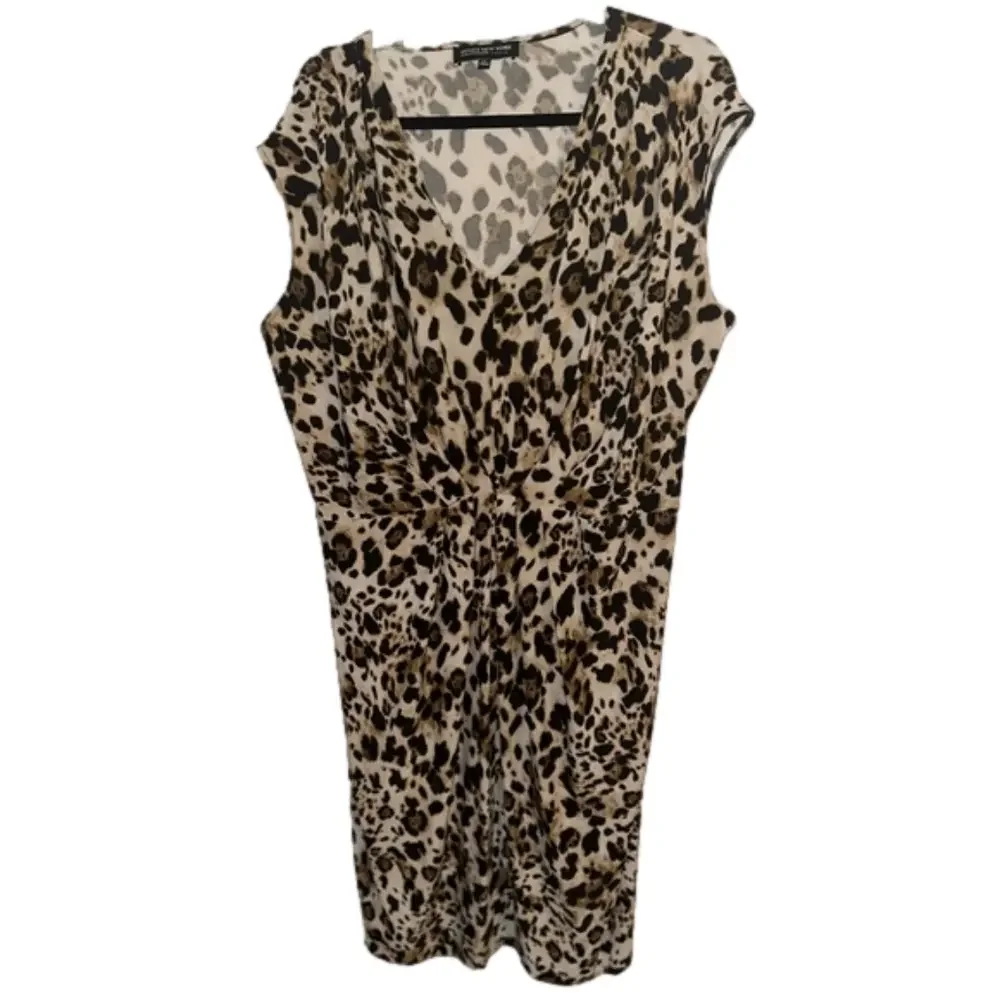 Size 1x jones of new York leopard dress